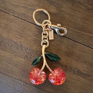 Coach Cherries Bag Charm